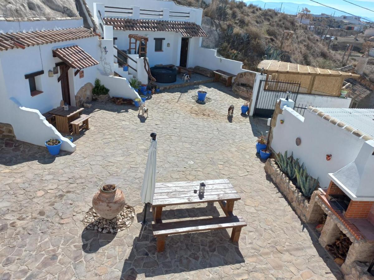 Cuevas Barrio Las Santas Huéscar 外观 照片